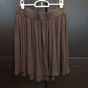 Vintage EXPRESS Gray Swing Skirt Size Medium